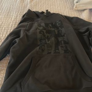 Taylor swift eras tour dark gray hoodie